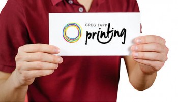Greg Tapp Printing business card template