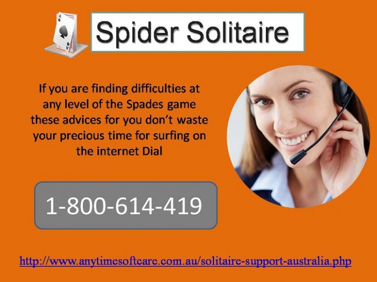Spider Solitaire 1-800-614-419 install in your pc