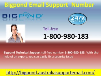 1800980183 Bigpond Email Support  Number
