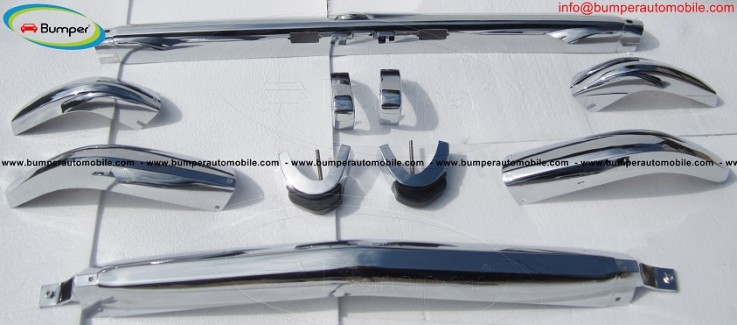 BMW 2002 bumper short stainless steel 