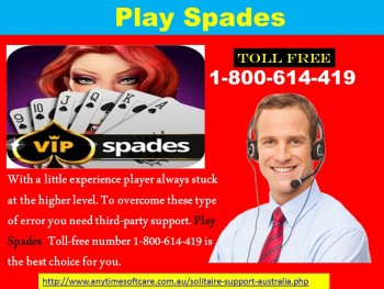 Play Spades  1-800-614-419