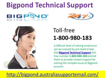 An Expert Will Consult You To Change Bigpond Technical Support |1-800-980-183