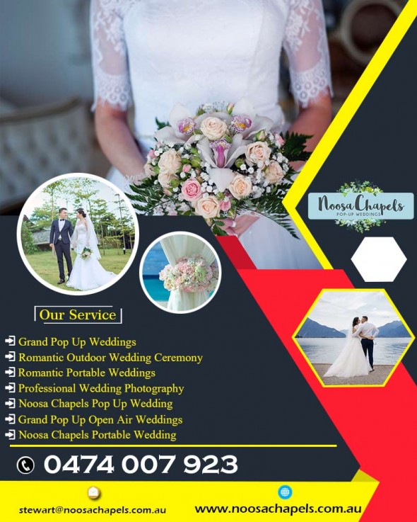 Romantic Portable Weddings Gold Coast | Noosa Chapels