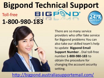 Bigpond Technical Support 1-800-980-183