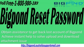 Change Bigpond  Reset Password In Simple Way| Dial 1-800-980-183