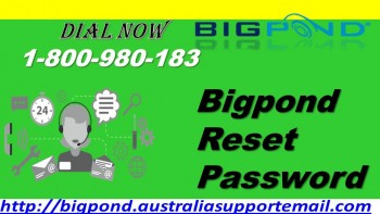 Resolve Entire Errors Of Bigpond Reset Password  Via Email Support 1-800-980-183