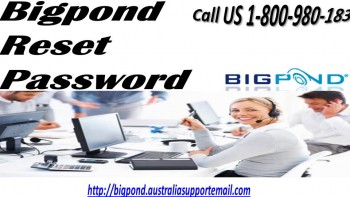 Bigpond  Reset Password 1-800-980-183| Solve Login Issue