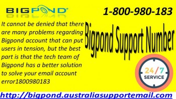 Obtain Support By Dialing Bigpond Support Number 1-800-980-183| 