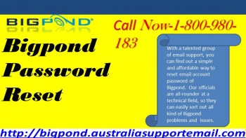 Find out a simple way to Bigpond Reset Password via 1-800-980-183
