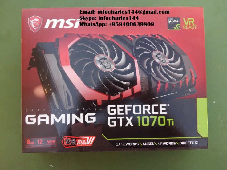 MSi GEFORCE GTX 1070 8GB Gaming X 256Bit