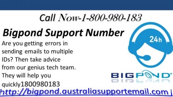 Obtain Technical Help To Solve Bigpond  Support Error| Number1-800-980-183