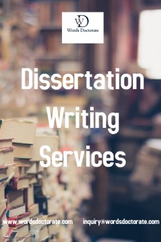Dissertation Writing Services