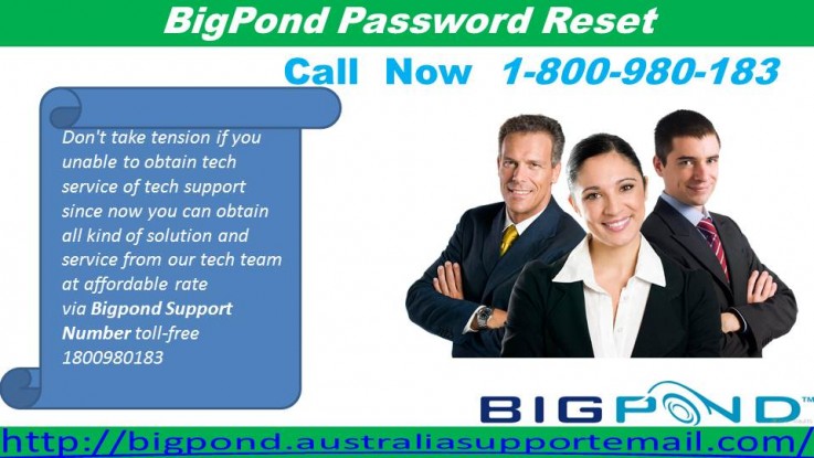 Reset Bigpond Password With The Assistance Of Team | 1-800-980-183