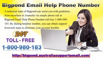 Bigpond Email Phone Number 1-800-980-183