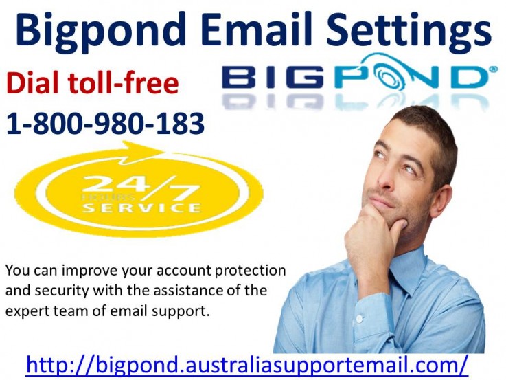Bigpond Email Settings  1-800-980-183.