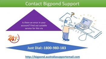 Contact Bigpond Support 1-800-980-183 To Solve Sign In/Out Errors