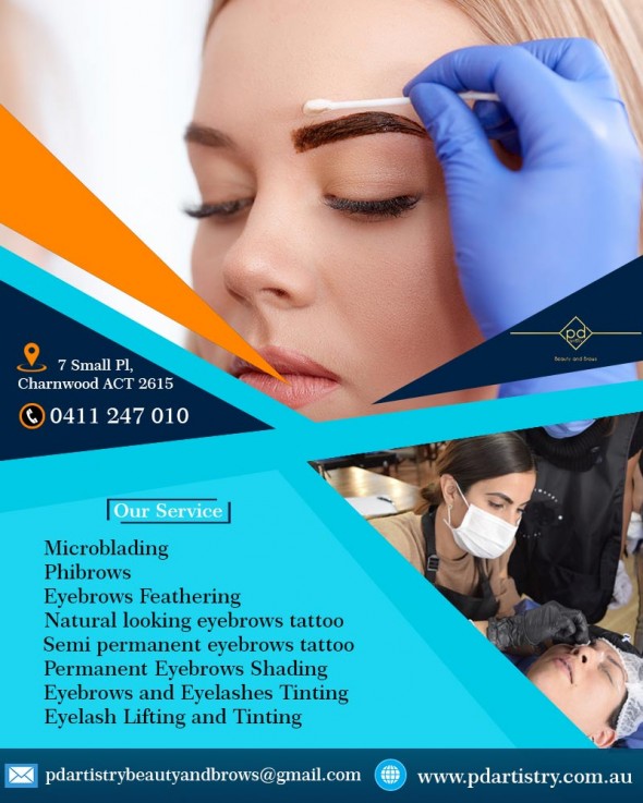 Eyelash Lifting and Tinting Braddon | PD Artistry