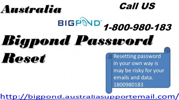 Reset Bigpond Password In A Minute Via Expert's Help| 1-800-980-183