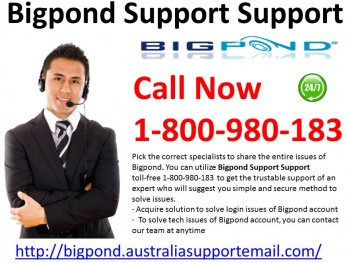 Bigpond Technical Support  1-800-980-183