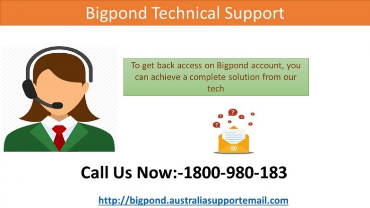 Bigpond Technical Support 1-800-980-183 Recover Blocked Account