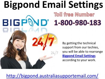 Dial 1800-980-183 Bigpond Email Settings
