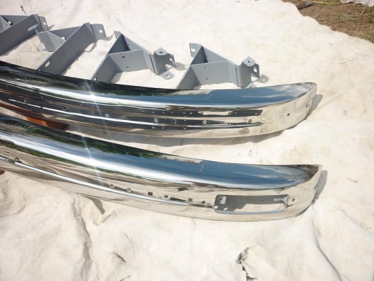 Volkswagen Beetle US Bumper 1974 -1979 in Stainless Steel
