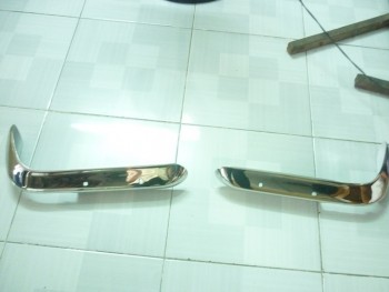 Ford Cabri Bumper in Stainless Steel