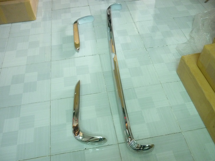 Ford Cabri Bumper in Stainless Steel