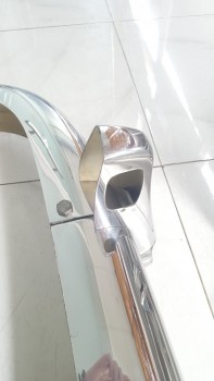 Mercedes 220A Bumper in Stainless steel