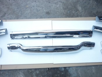 Renault Caravelle Bumper in stainless steel