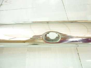 Renault Dauphine Bumper 1956 -1967 in stainess steel