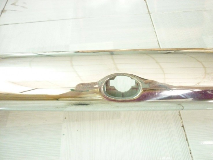 Renault Dauphine Bumper 1956 -1967 in stainess steel