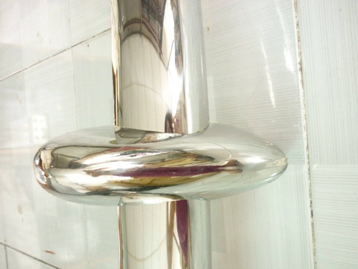 Renault Dauphine Bumper 1956 -1967 in stainess steel