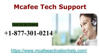 Install McAfee Today Use +1-877-301-0214 For Tech Support