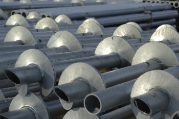 steel screw piles