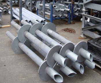 steel screw piles