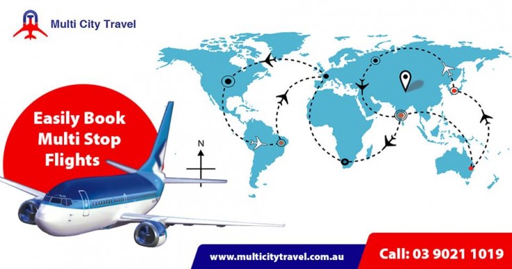 Book Multi-Stop Cheap Flights and travel at affordable rates