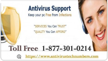 Antivirus Support Number 1-877-301-0214 Via Active 24-Hour