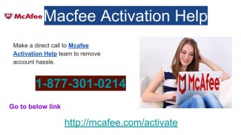 To Protect Your PC install McAfee +1-877-301-0214 Activation Help