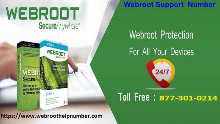 Webroot Support Number +1-877-301-0214 