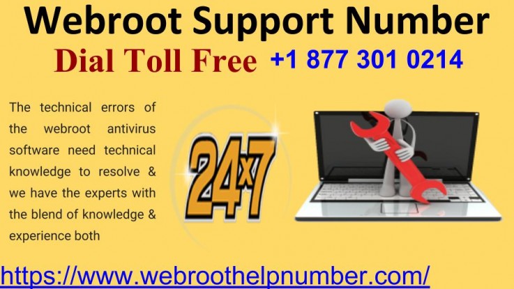 Webroot Support Number +1 877 301 0214 