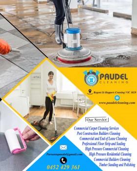 Residential and Commercial Cleaning Contractors Point Cook | Paudel Cleaning