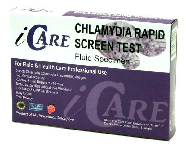 Fast, Accurate and Secure Chlamydia Home Testing kit