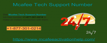 Call On McAfee Support Phone Number +18773010214 To Install and Setup