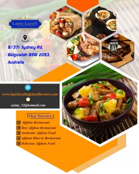 Afghan Restaurant Frenchs Forest | Lapis Lazuli Afghan Flavours