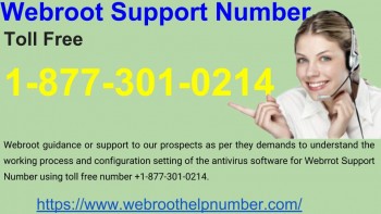 Webroot Support Number 877-301-0214