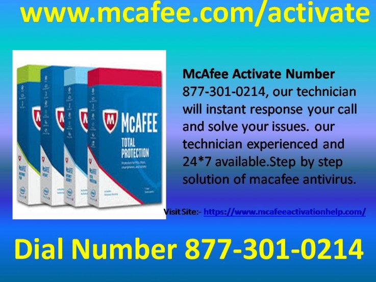 Macafee Support Via 877-301-0214 