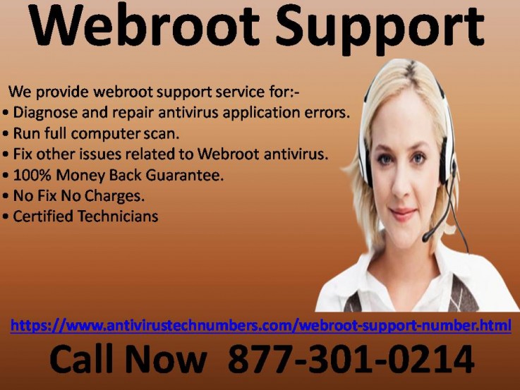 Webroot Tech Support Number 877-301-0214