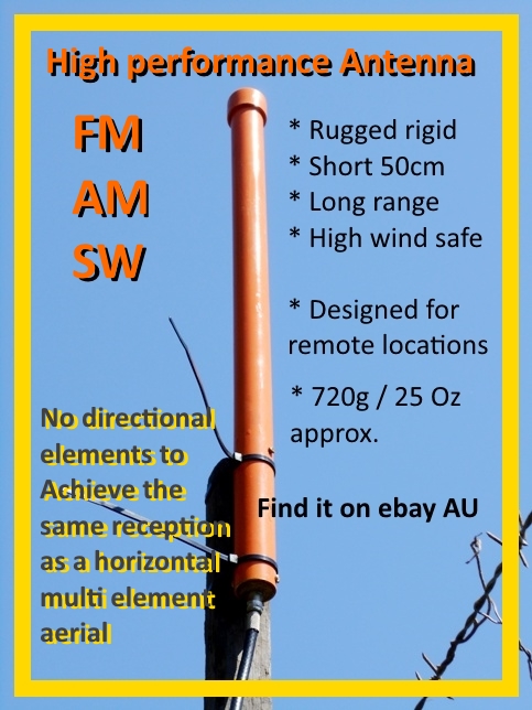 FM AM Extended range antenna