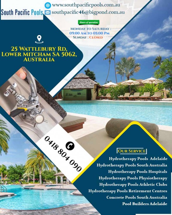 Hydrotherapy Pool Design Adelaide | South Pacific Pools